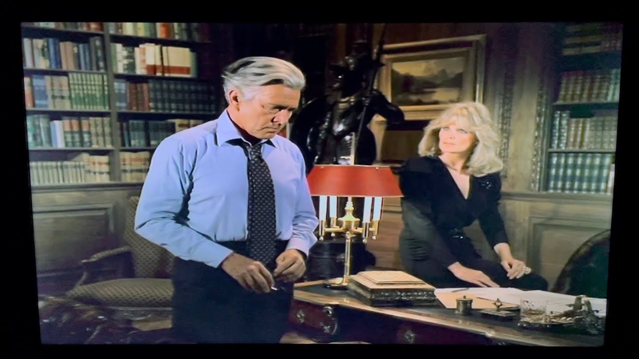 Dynasty: Blake toys with Krystle.