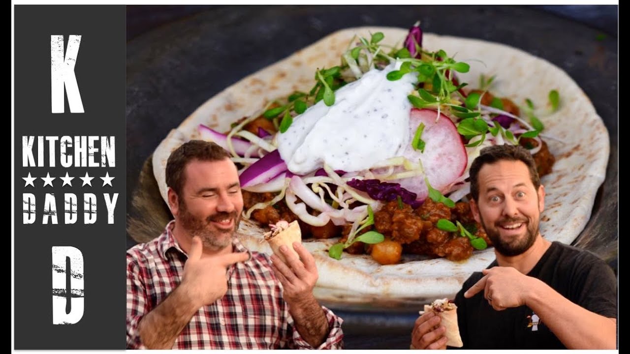 Spicy Lamb Kebab | Kitchen & Daddy & Cooking With Kyler
