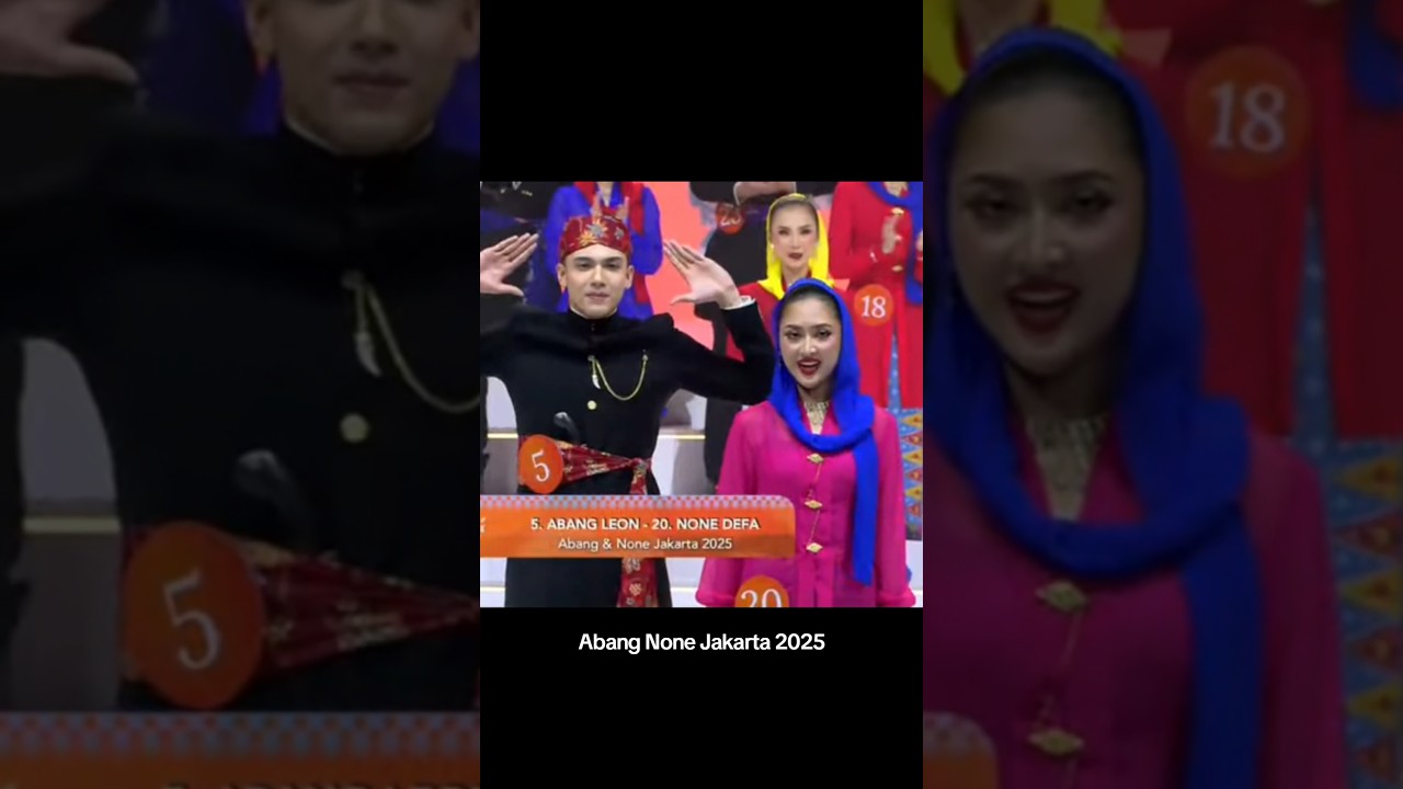 Abang None Jakarta 2025 #abangnone #abnonjakarta #pageant