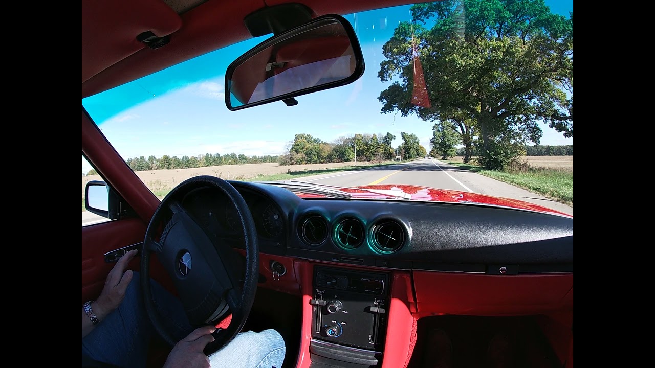 1976 Mercedes 450 SL Test Drive