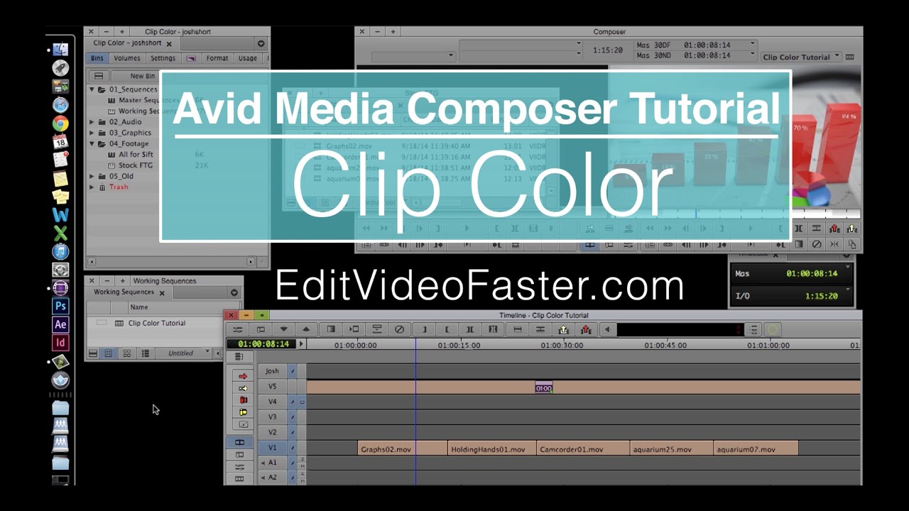 Using the underused Clip Color tool in Avid Media Composer Tutorial