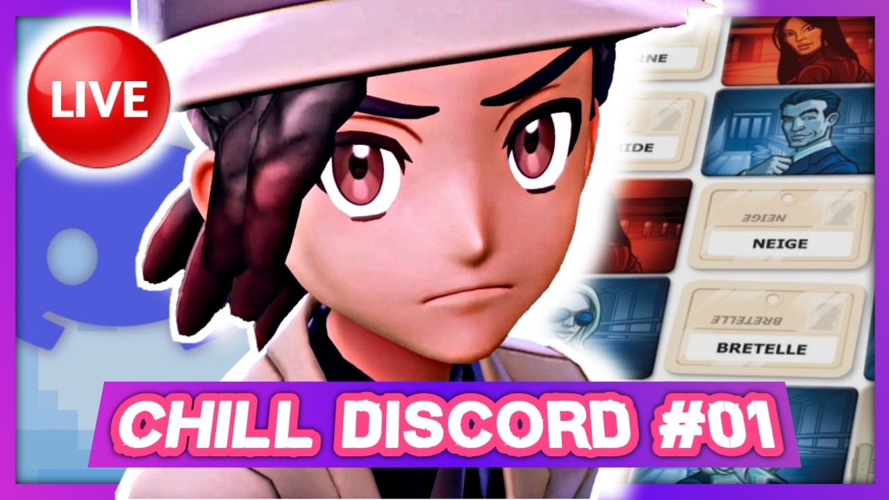 LIVE CHILL EVENT - Jeux, Discussions, Activités 🚀 ft. le Discord