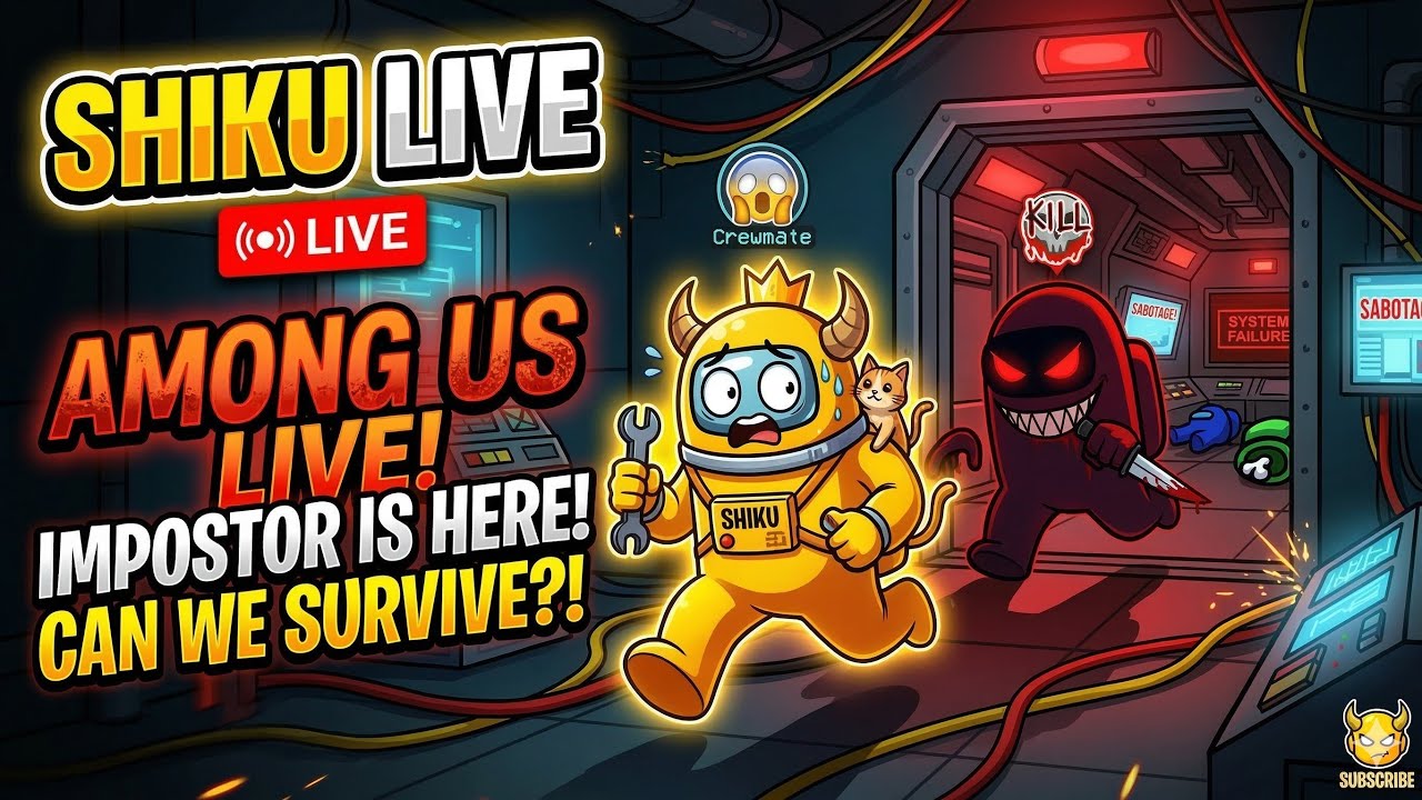 Among Us Live Playing with Viewers #Amongus #Gaming #Live