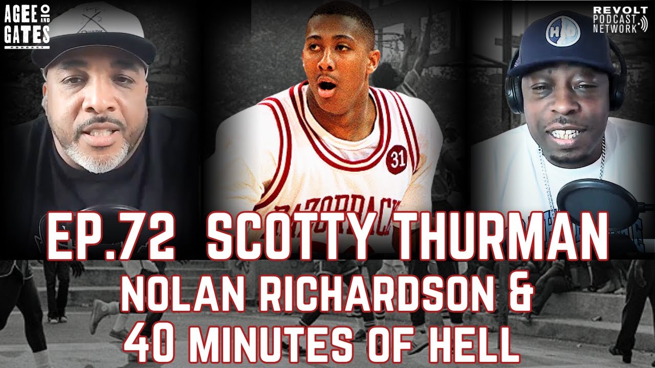 40 Minutes of Hell and Coach Nolan Richardson, Scotty Thurman on 1993 March Madness - on Hoop Dreams