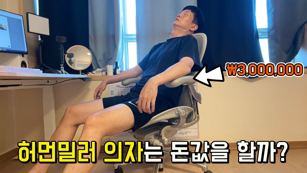 허먼밀러 의자 6개월 사용 후 느낀점