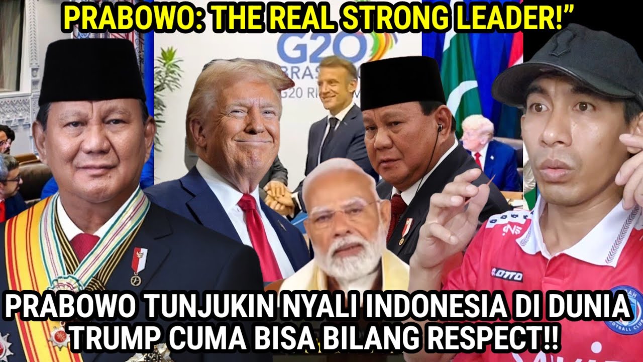 MALAYSIA MENGAKUI PRABOWO ADALAH PRESIDEN YANG PINTAR  DAN AGRESIF🇲🇾 REACTION