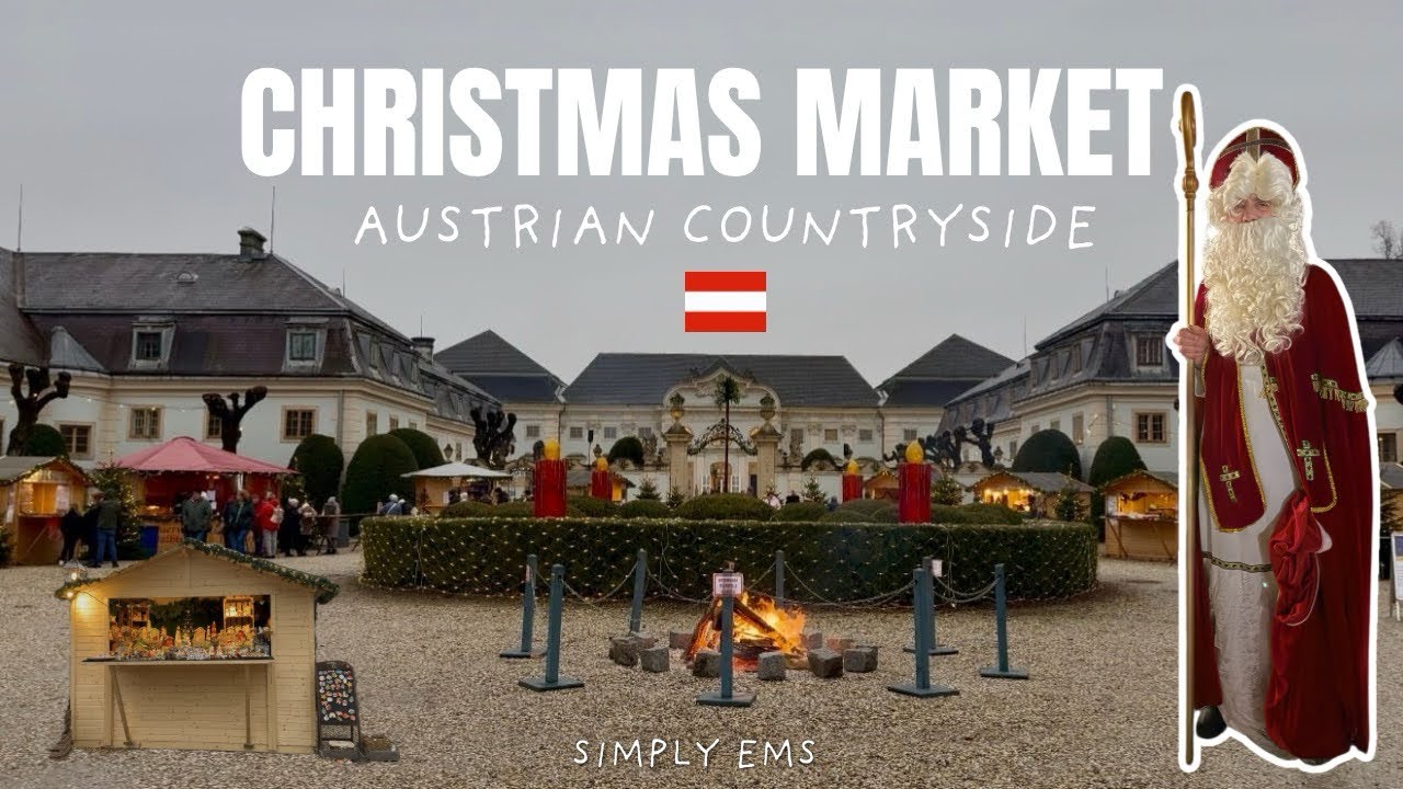 CHRISTMAS MARKET IN A SMALL VILLAGE IN AUSTRIA | SIMPLY EMS