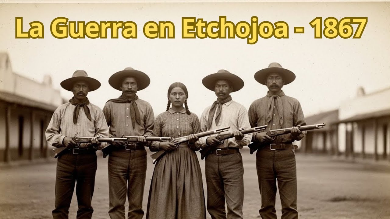 La Guerra en Etchojoa, 1867: Clan Bandera Carbonizó 19 Invasores por Rancho Mal Medido