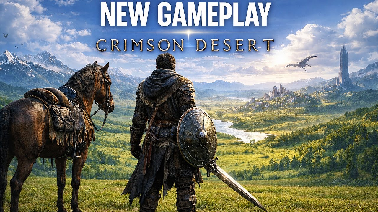Crimson Desert Gameplay Overview | Insane Graphics and Open World Gameplay