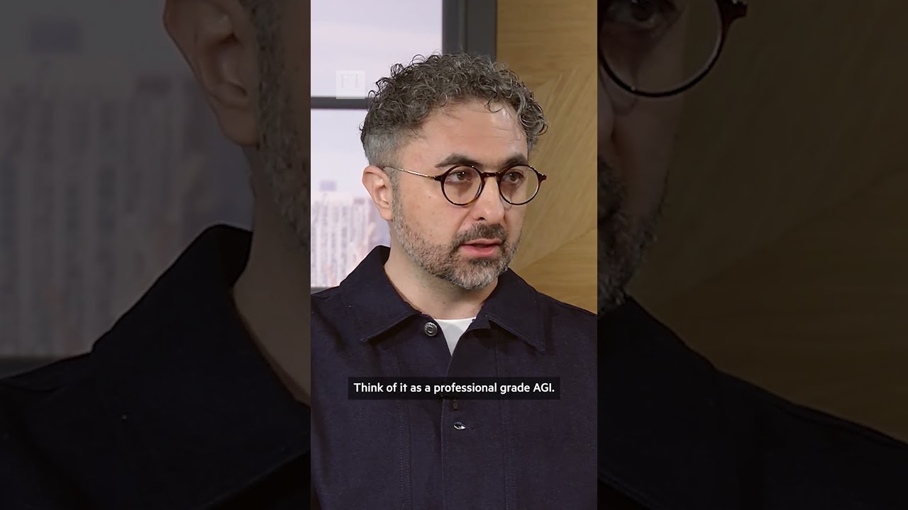 Mustafa Suleyman sets out Microsoft AI's goal of 'humanist superintelligence' | FT #shorts