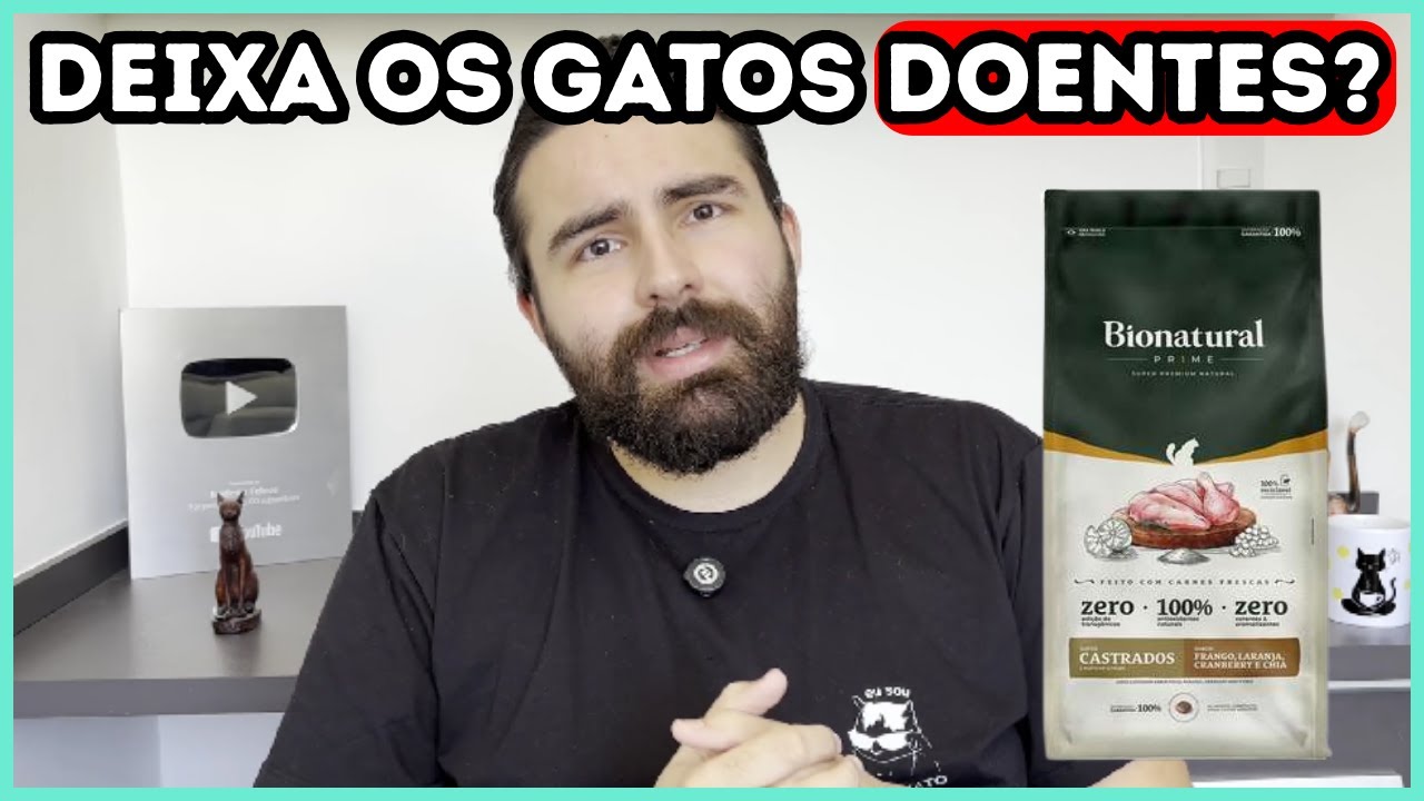 RAÇÃO BIONATURAL PRIME ESTÁ DEIXANDO OS GATOS DOENTES?