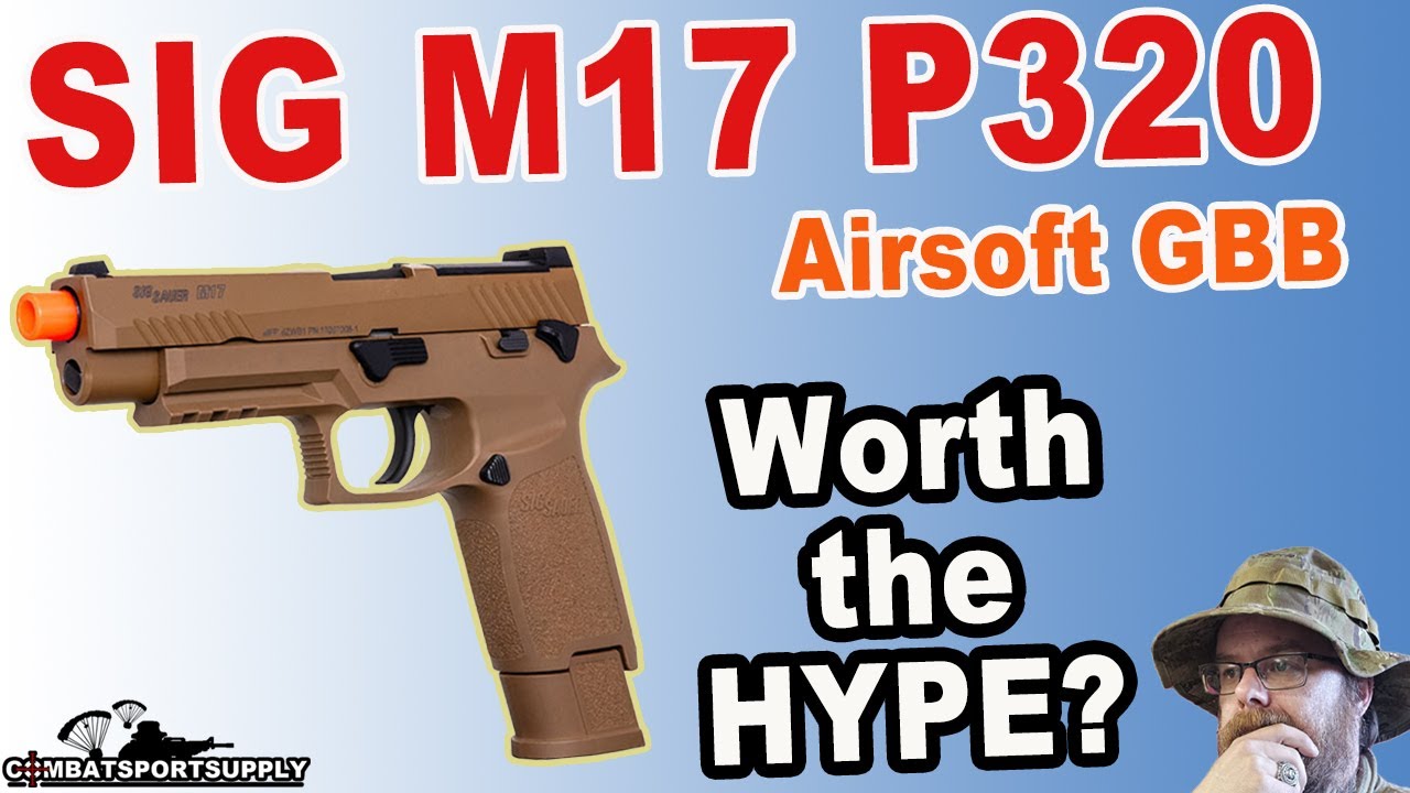 Sig Sauer M17 P320 AIRSOFT GBB стоит того? #страйкбол #страйкбольноеружье