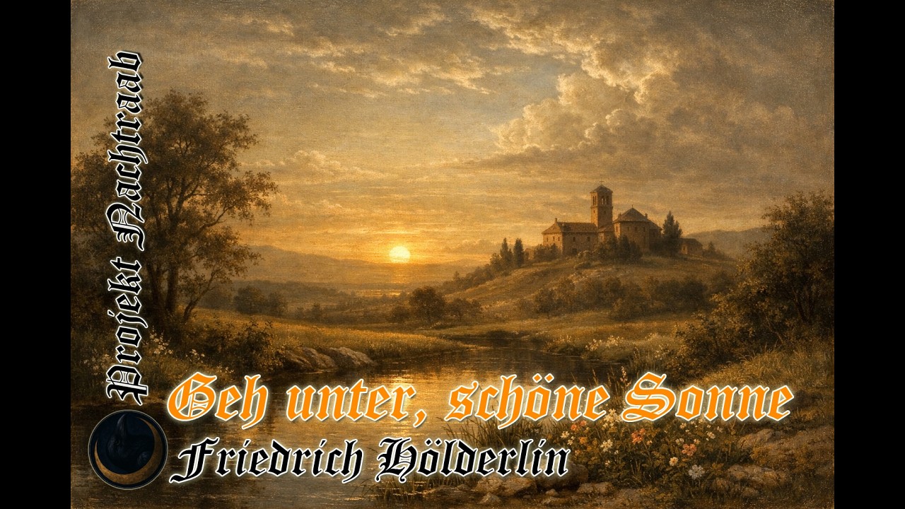 Geh unter, schöne Sonne - Friedrich Hölderlin | Lyra - Projekt Nachtraab