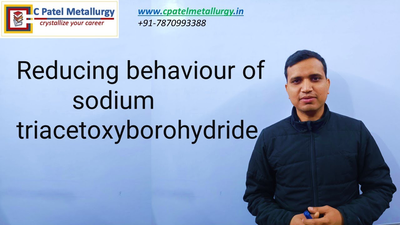 Reducing behaviour of sodium triacetoxyborohydride