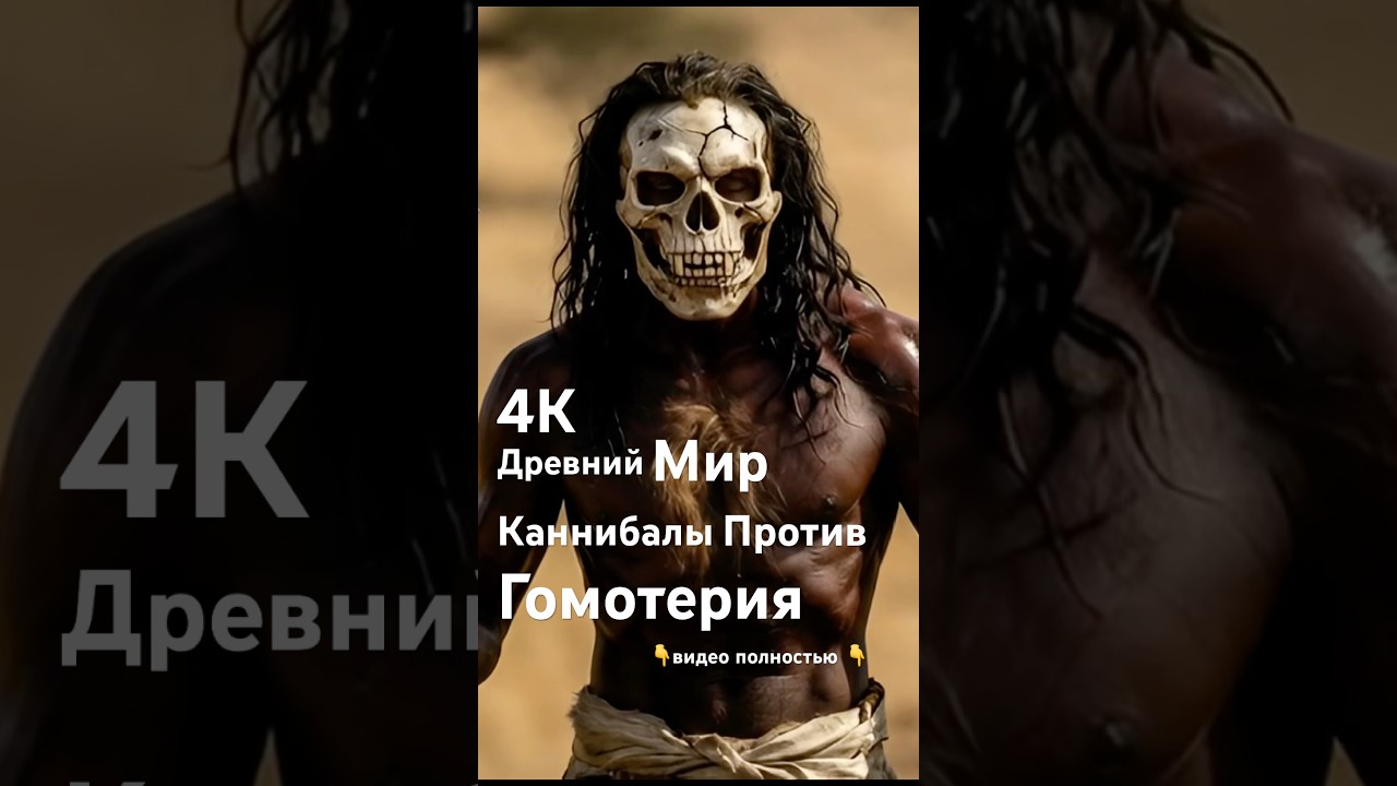 4К. Древний Мир Каннибалы #cinematicvideo #cinematic4k #4kshortfilm #shortfilm #aishort #sora #film