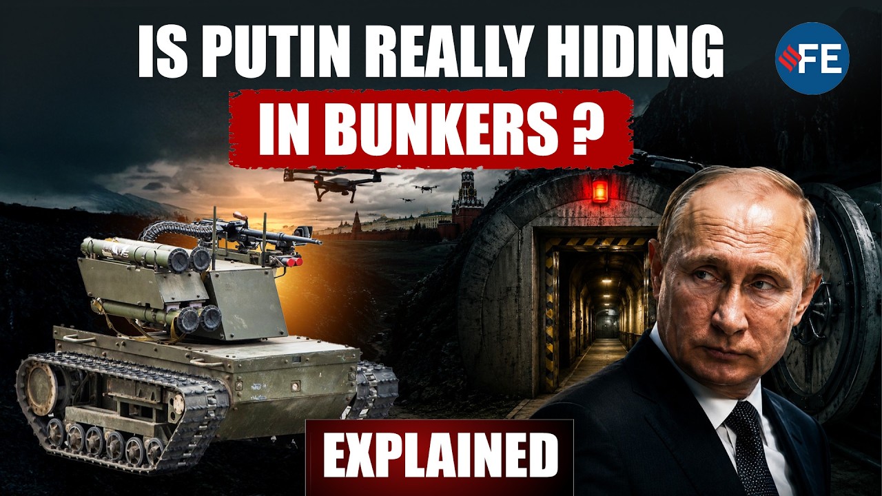 Why Is Russia Tightening Security Around Putin? | Bunkers, Drone Fears & Kremlin Panic Explained