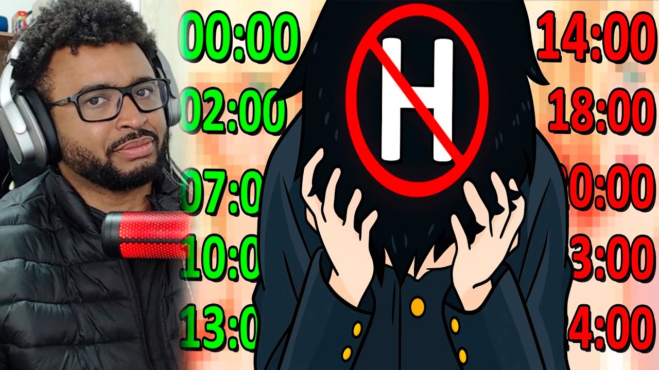 PASSEI 24 HORAS ASSISTINDO H3NT41S NA INTERNET... | ALEXANDRE NA ÁREA #react