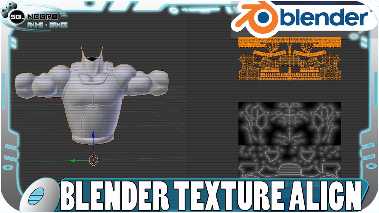 Blender Texture  Align Tutorial | Dragon Ball Xenoverse