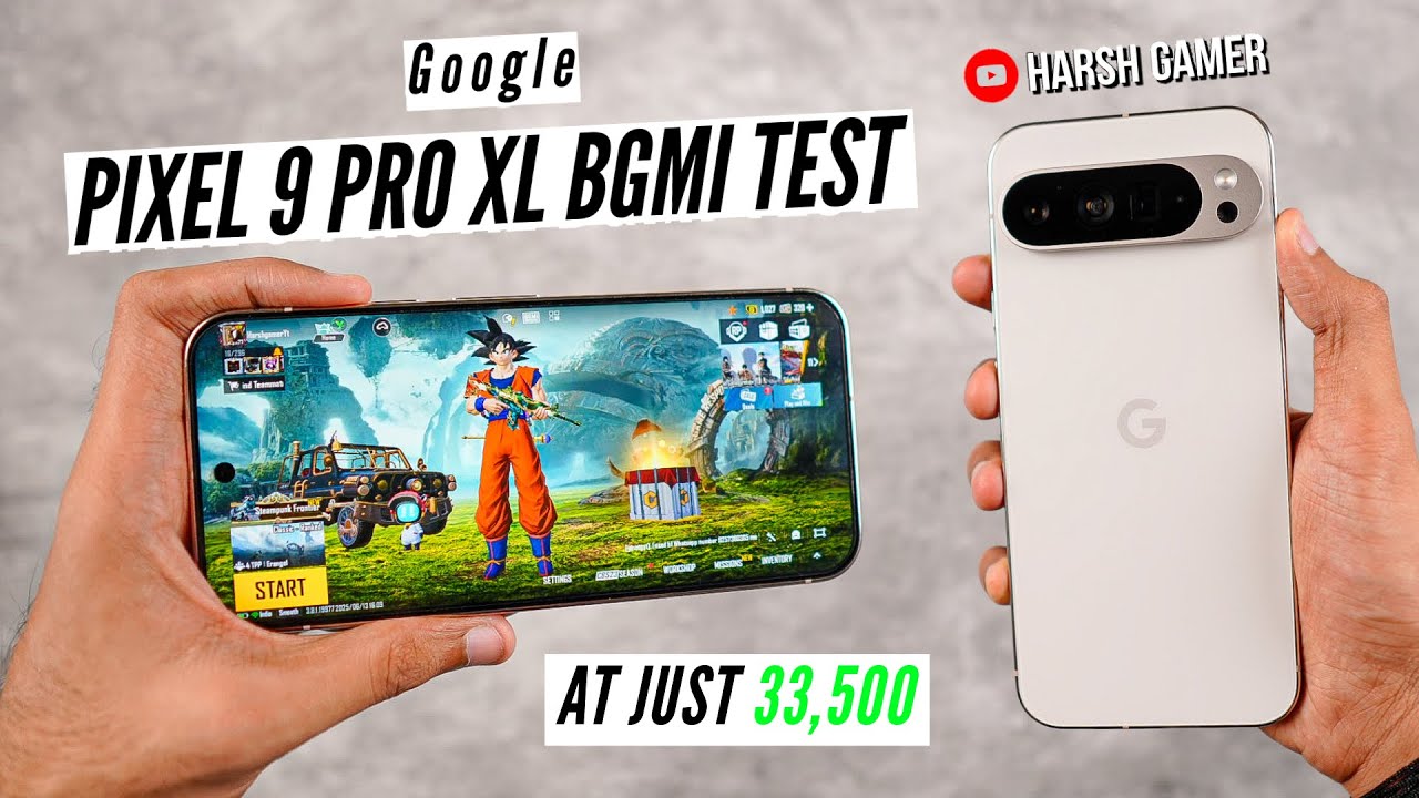 Google Pixel 9 Pro XL At Just ₹33,500 BGMI Test, Heating & Battery Test 🔥