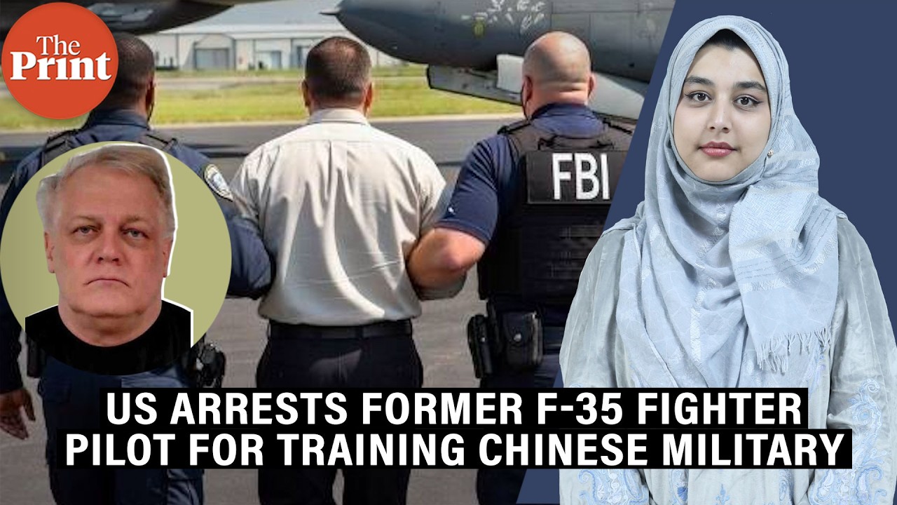 US arrests former F-35 fighter pilot, charges him with illegally training Chinese military pilots