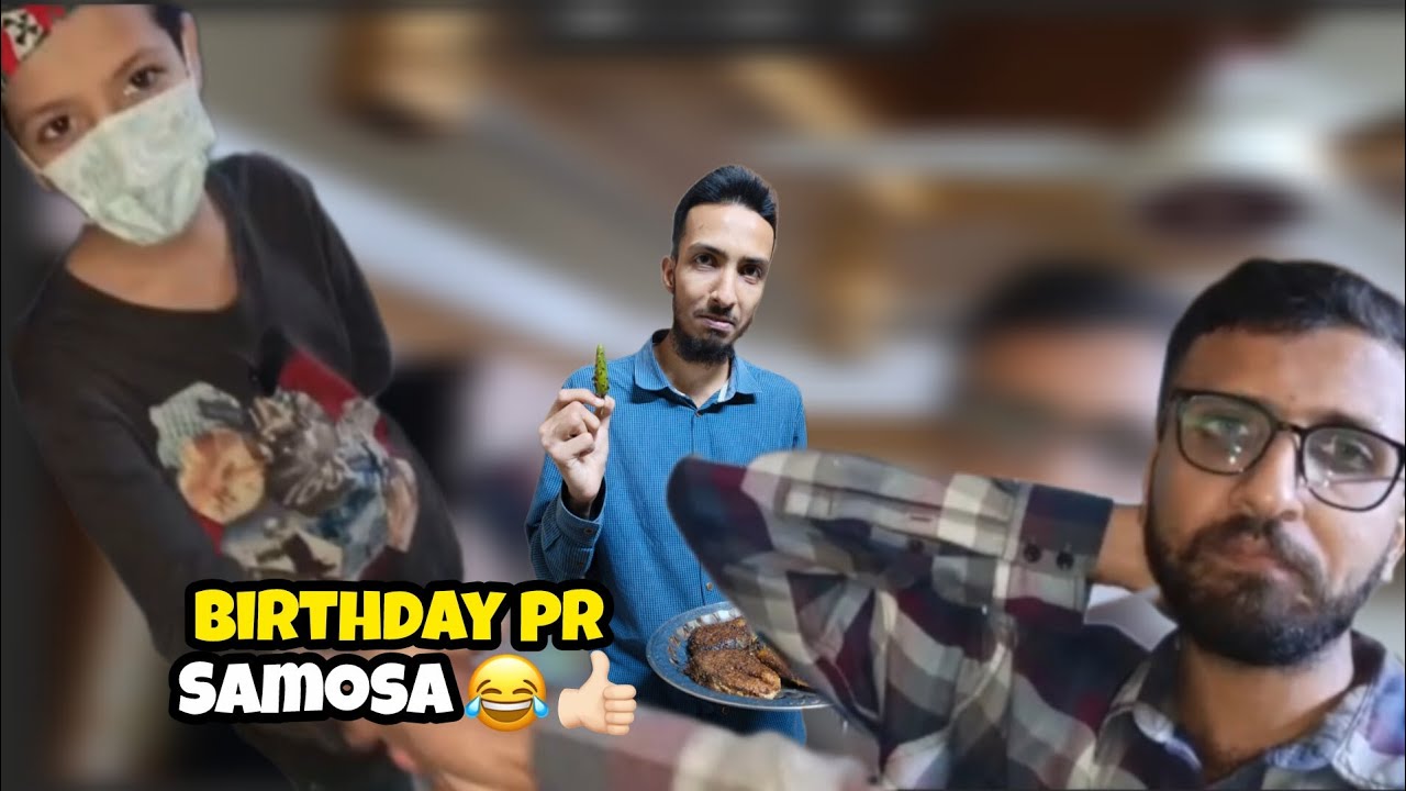 Chote Bhai Ne apni birthday Pr Samosa Khilane ke Lie Hath Mila Liya😂👍🏻 | @Aalyanifamilypluspranks 