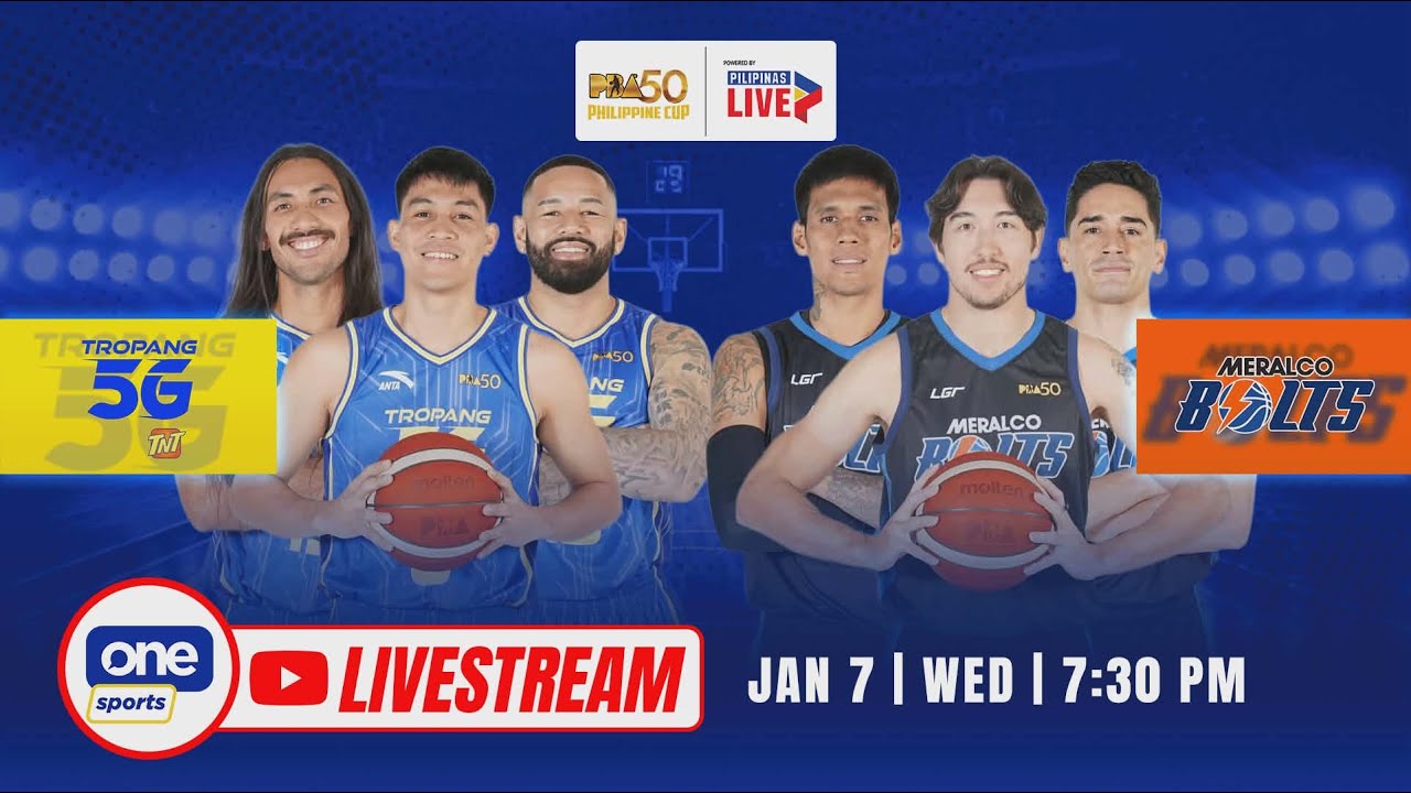 LIVE: MERALCO BOLTS vs. TNT TROPANG GIGA | PBA 50 PHILIPPINE CUP SEMIFINALS | January 7, 2026