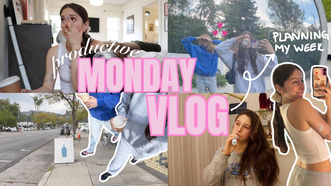 PRODUCTIVE DAY IN MY LIFE (vlog) ❤️‍🩹🌟✍🏻 scary story time!!, planning my week + more!