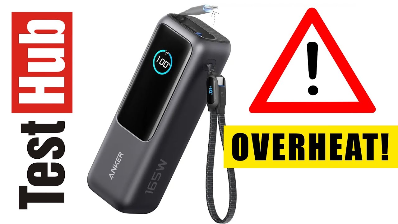 Anker Laptop Power Bank 25 000 mAh 90 Wh 1xUSB-C 2xUSB-C Cable + 1xUSB-A test