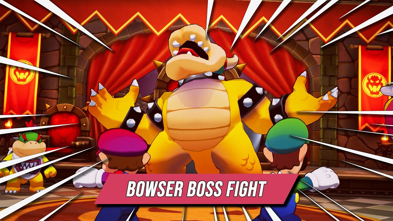 Mario & Luigi Brothership | Bowser Boss Fight