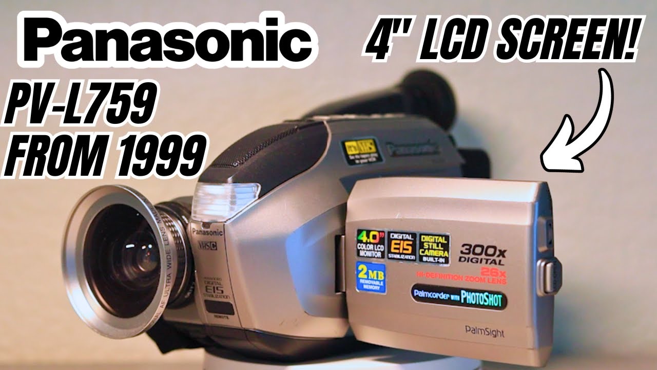 One Of The Best VHS-C Camcorders I Have Found Yet! [Panasonic PV-L759 Review]