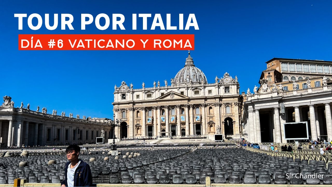 El Vaticano 🇻🇦  y Roma  🍝 - Tour por Italia día 6 🇮🇹