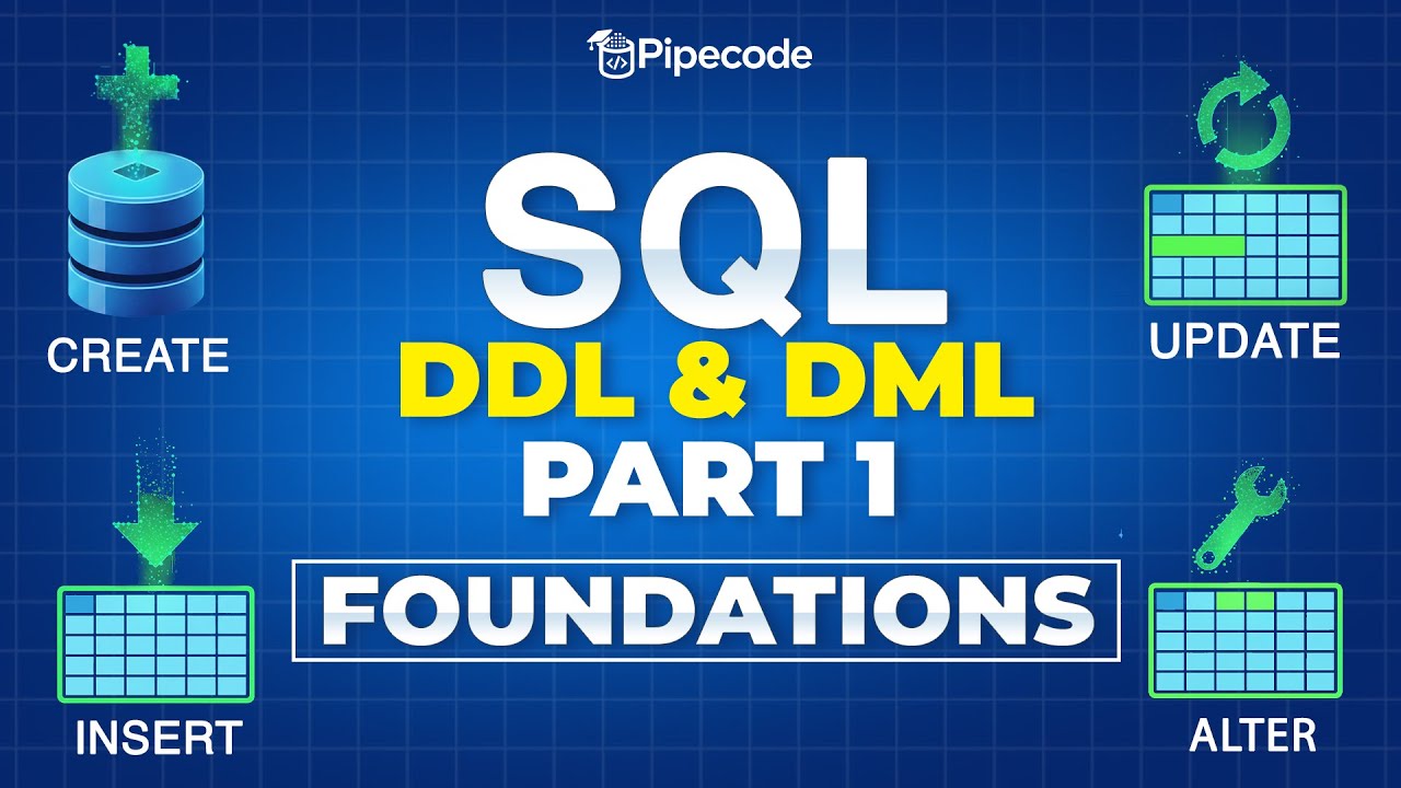 The Ultimate SQL DDL & DML Tutorial (CREATE, INSERT, UPDATE, ALTER)