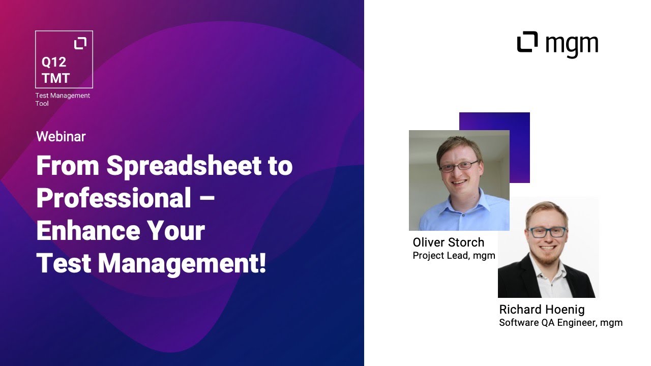 Software Test Management: From Spreadsheet Chaos to a Professional Tool (Webinar)
