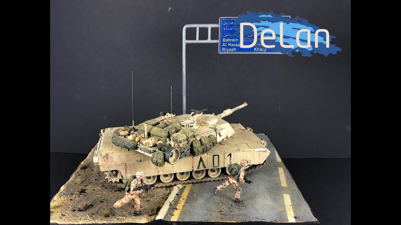 How to build a desert storm diorama 
