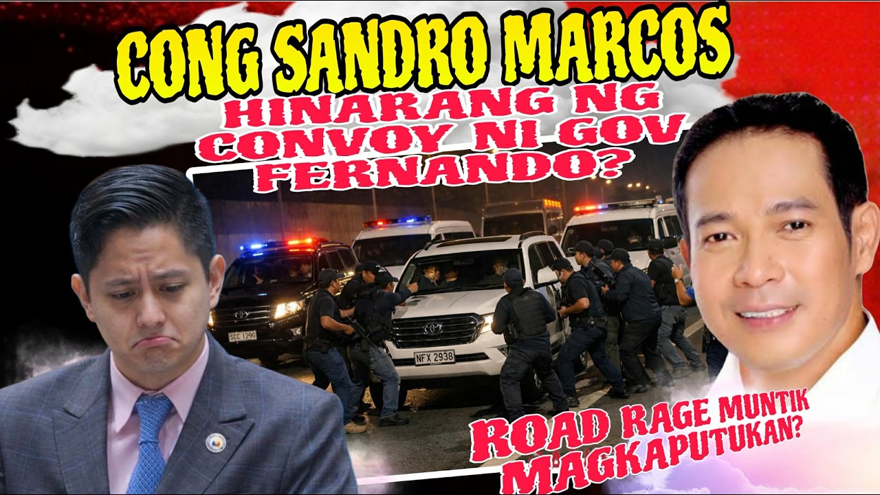 MUNTIK MAGKAPUTUKAN? CONG SANDRO MARCOS HINARANG NG MGA TAUHAN NI GOV FERNANDO?