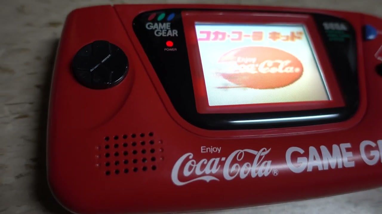 A Look at the Coca Cola Game Gear