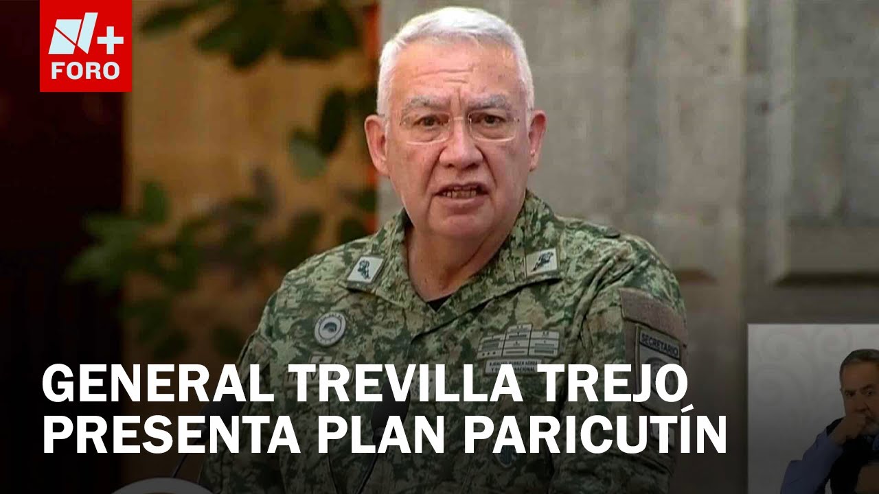 Plan Paricutín: Ricardo Trevilla Trejo presenta estrategia de seguridad en Michoacán - Las Noticias