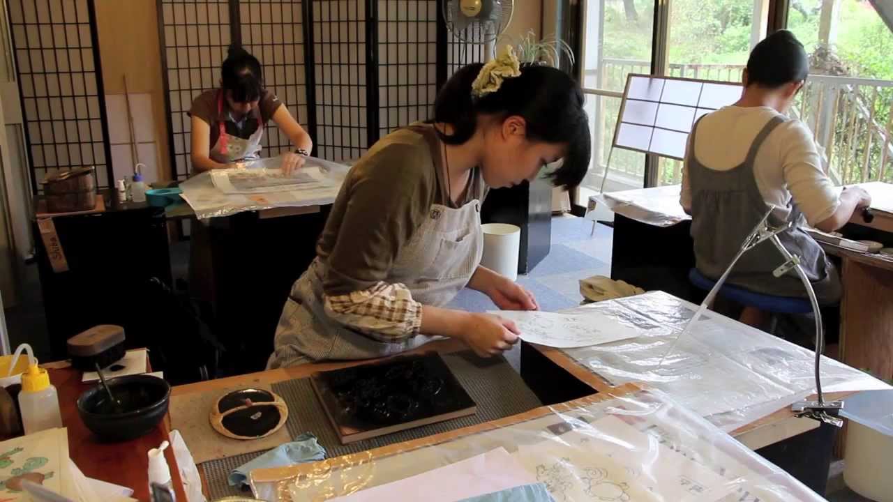 Ukiyoe Heroes (21) : Making the 'I Choose You' woodblock print