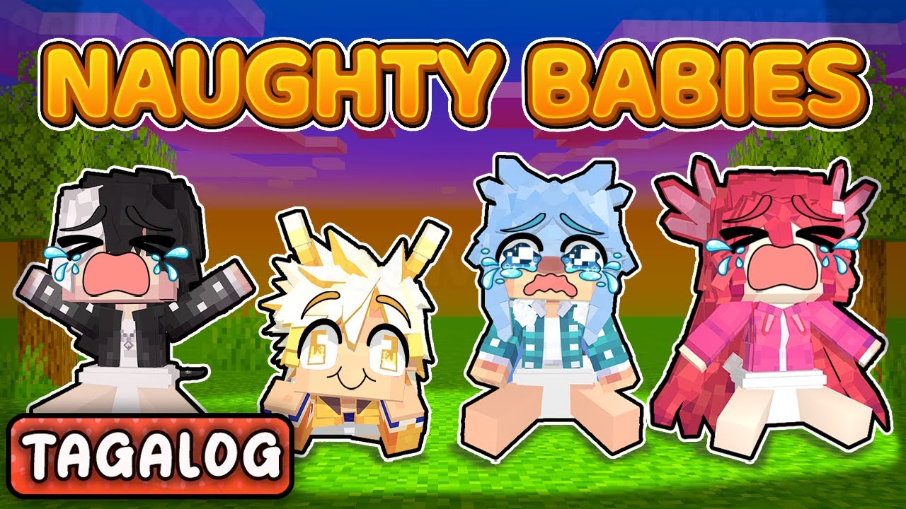 🇵🇭 EVERYONE Turned Into BABIES In MINECRAFT? (TAGALOG)
