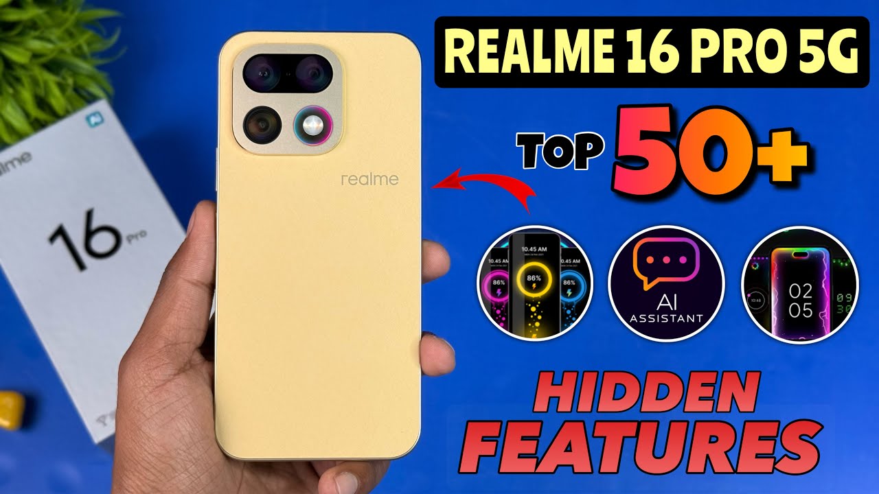 Realme 16 Pro Top 50++ Hidden Features | Realme 16 Pro Tips And Tricks | Realme 16 Pro 5G