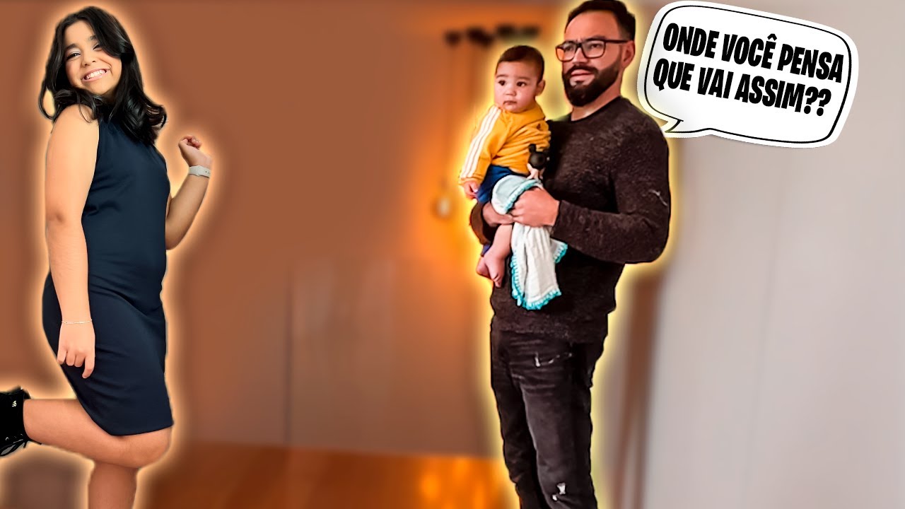 MEU PAI NÃO ME DEIXOU SAIR ASSIM!