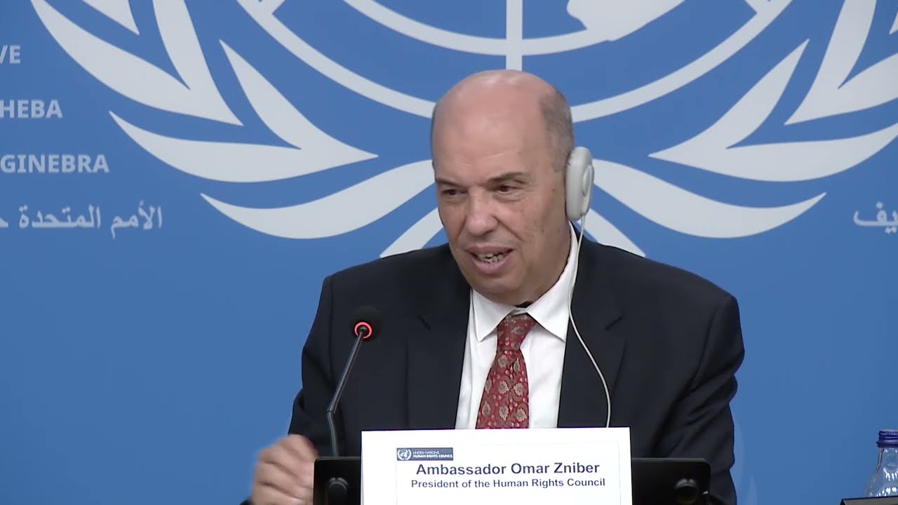 Human Rights Council President Holds Briefing Ahead of 56th Session | #HRC56
