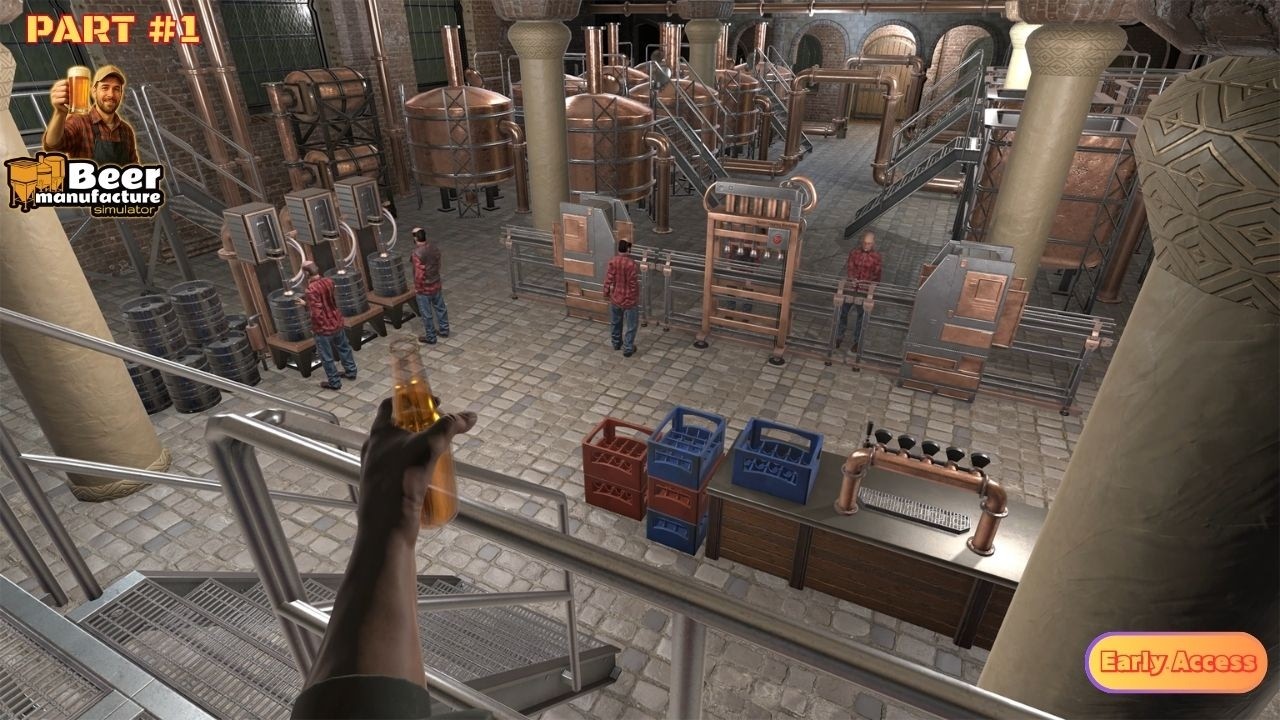 Beer Manufacture Simulator #1 (New Simulator game )