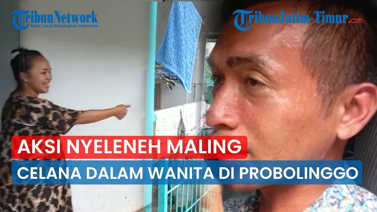 Aksi Nyeleneh Maling Celana Dalam Wanita & Bra di Probolinggo, Puas 'Nikmati' Lalu Buang Serampangan
