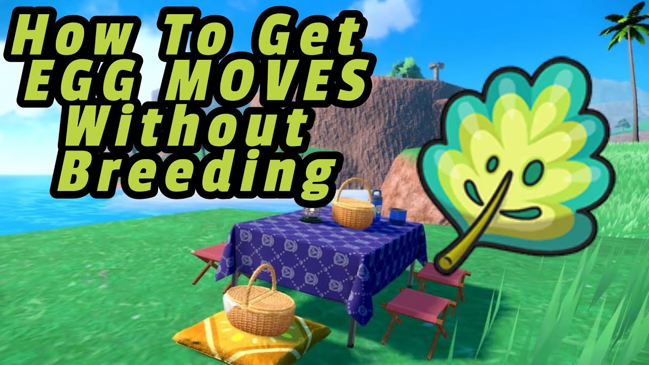 How To Get EGG MOVES Without Breeding | Pokemon Scarlet and Violet