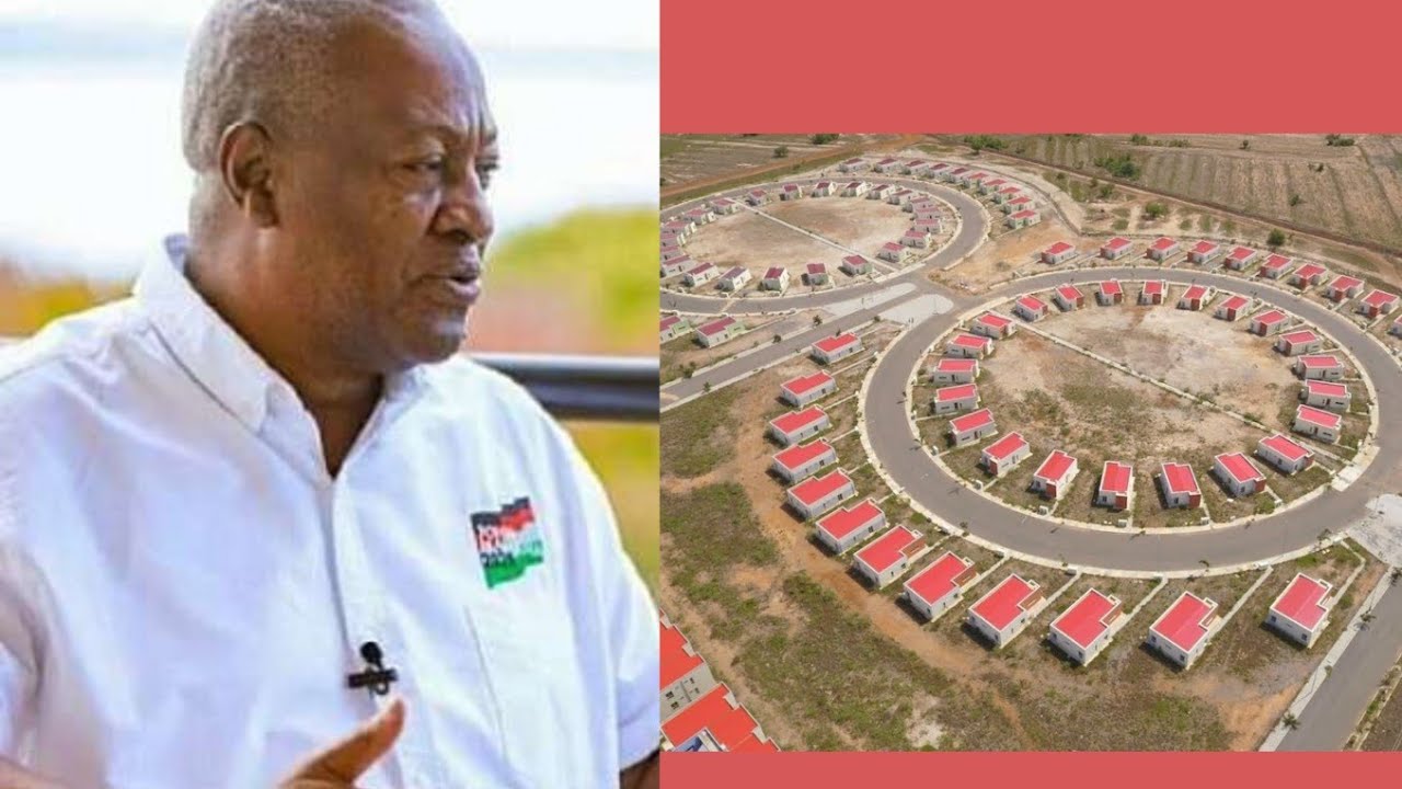 Wow..Government to Complete Saglemi Housing Project & Resetle Akosombo Dam Spilage Victims+Drain..