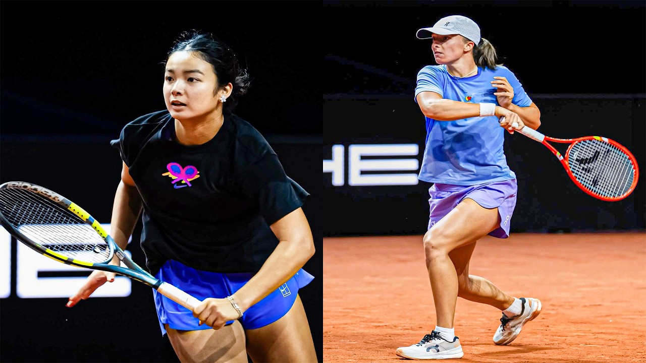 Alex Eala vs Iga Swiatek Full Practice Match (All Points + Warm Up) | Stuttgart 2026