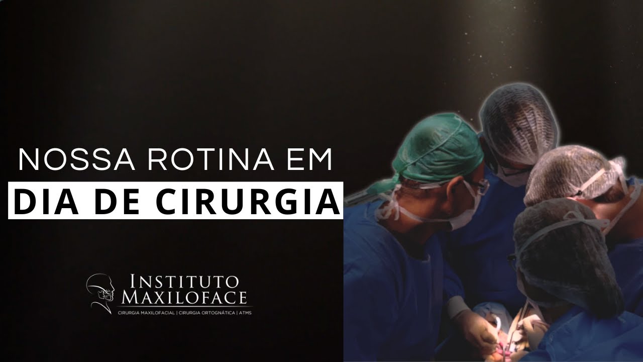 ROTINA DE CIRURGI&Atilde;O BUCOMAXILOFACIAL - Cirurgia de Face curta | Instituto Maxiloface