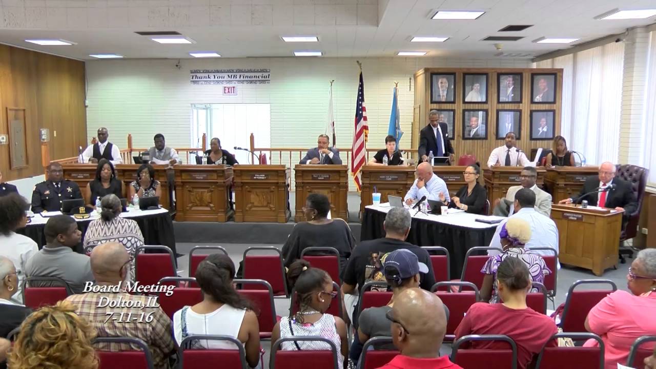 Dolton Board Meeting 7-11-16