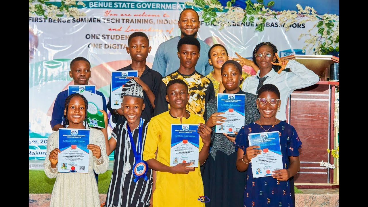 BDIC Graduates First Benue Tech Summer Training Cohort | Digital Transformation Milestone.